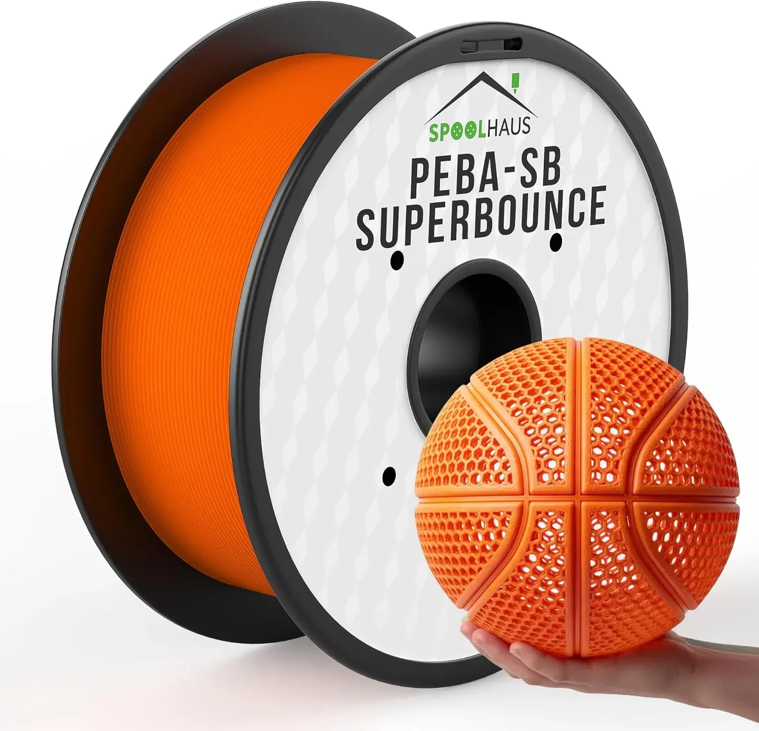 Tpu Flexible Filament - Filament PEBA 1.75mm Pełna rolka 1kg
