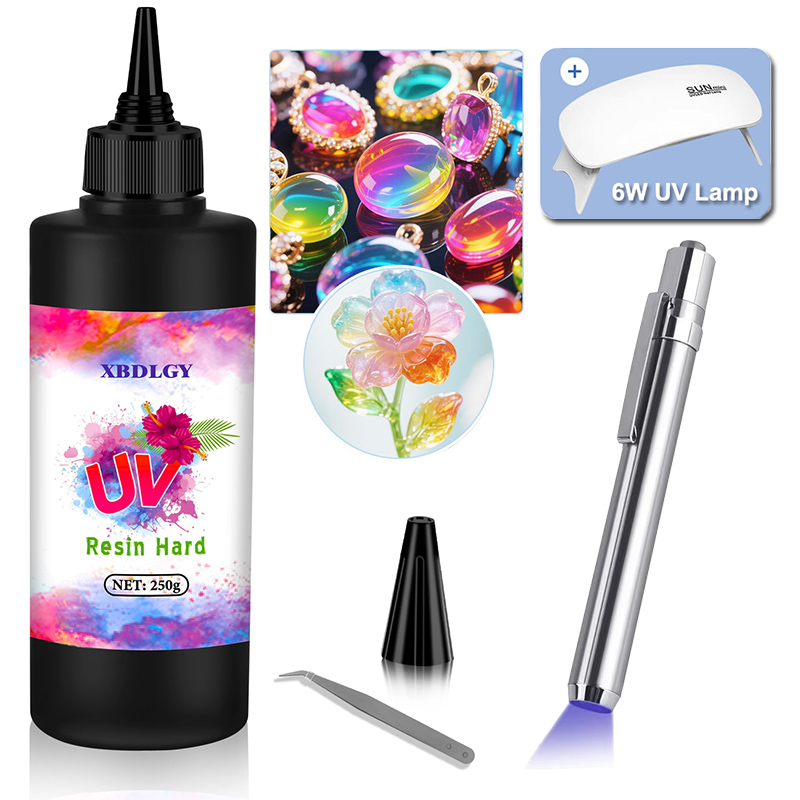 Resin Curing Station - Żywica UV 200g/250g/500g, twarda żywica do