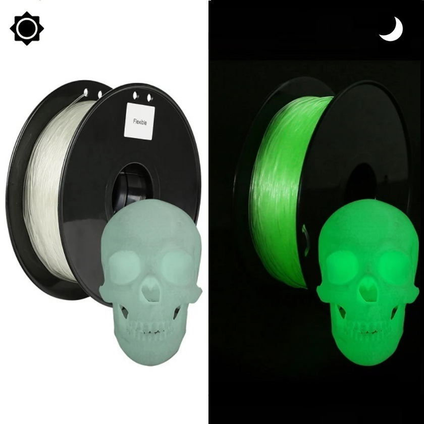 Tpu Flexible Filament - Luminous Filament Elastyczny TPU 1,75 mm