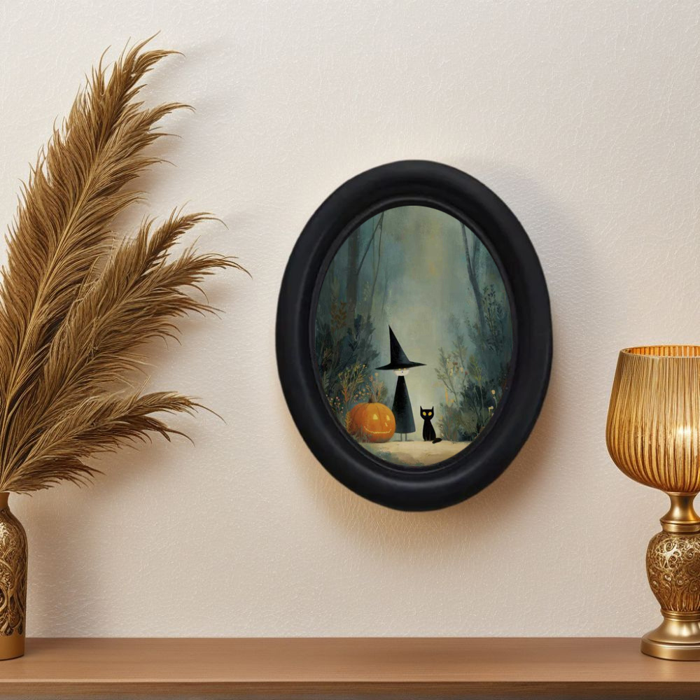 3D Printing Ideas - Trójwymiarowa, vintage'owa dekoracja ścienna na Halloween