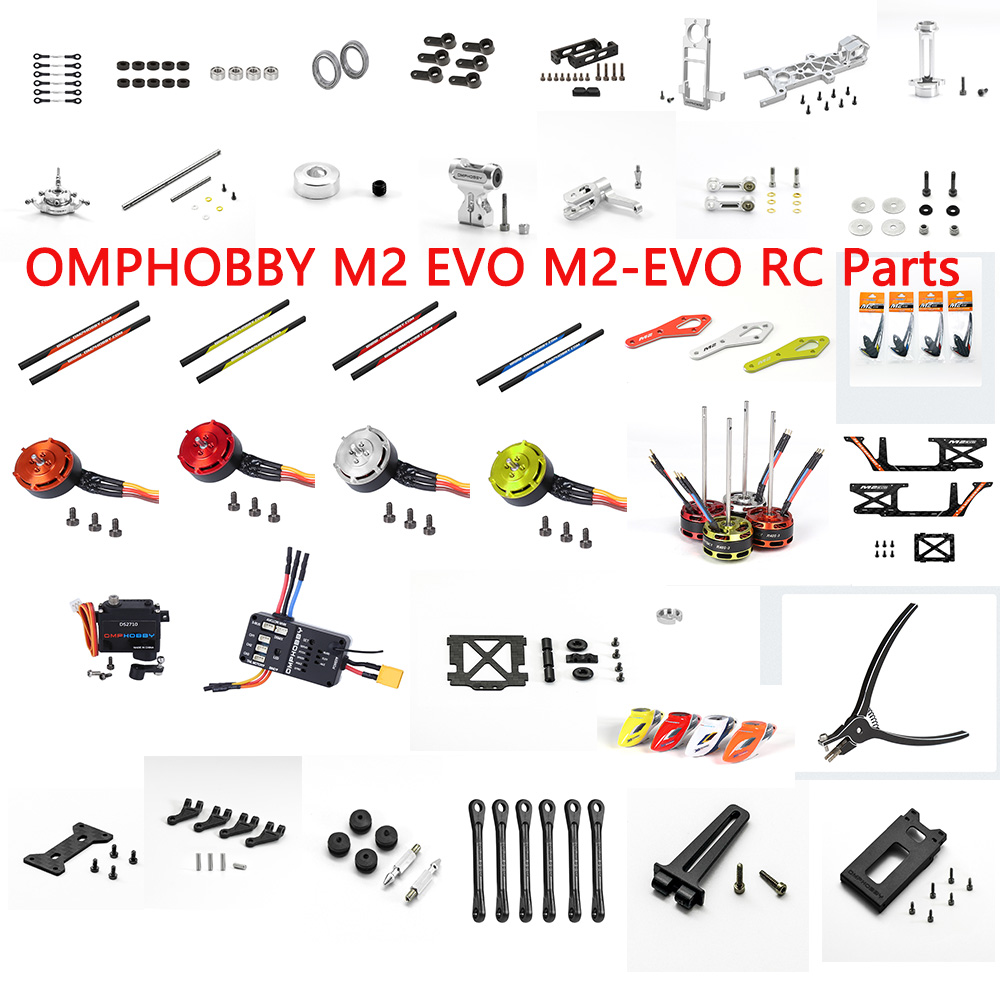 3D Printing Drone - OMPHOBBY M2 EVO M2-EVO RC Podwójny
