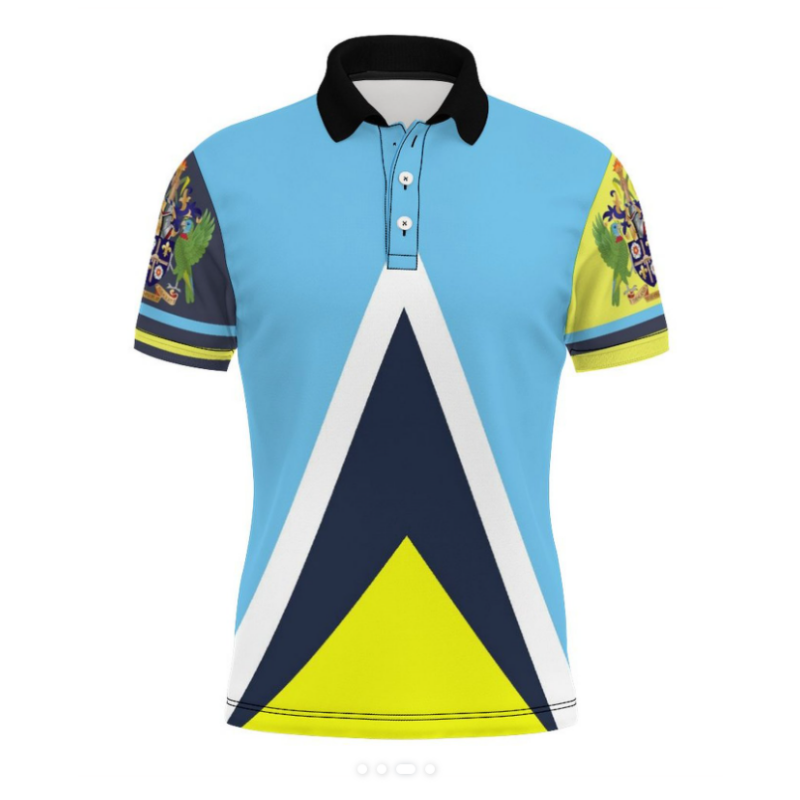 Koszulki polo Saint Lucia Pers – 3D Printing Link recenzja i cena