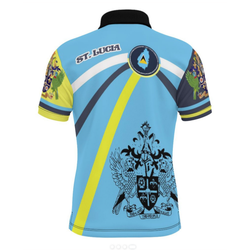 Koszulki polo Saint Lucia Pers – 3D Printing Link recenzja i cena
