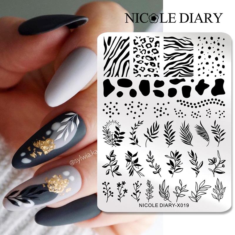 NICOLE DIARY liście kwiatowe p – 3D Printing Template recenzja i cena