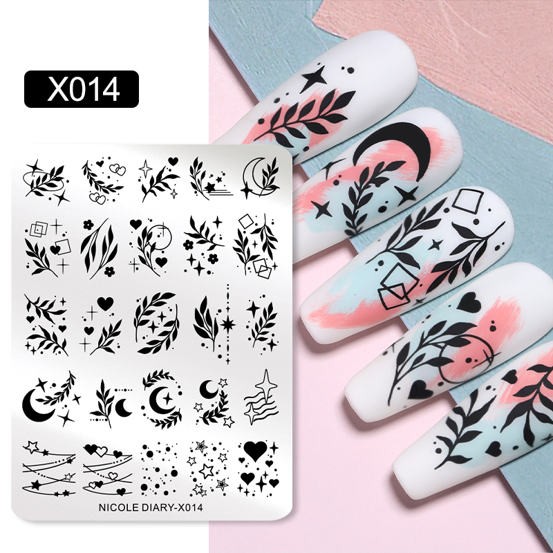 NICOLE DIARY liście kwiatowe p – 3D Printing Template recenzja i cena