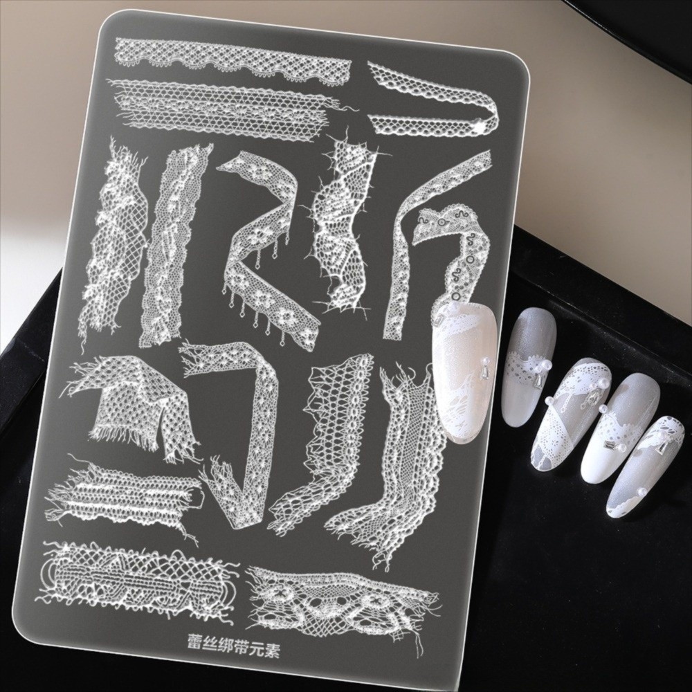 Płytki do stemplowania paznokc – 3D Printing Template recenzja i cena