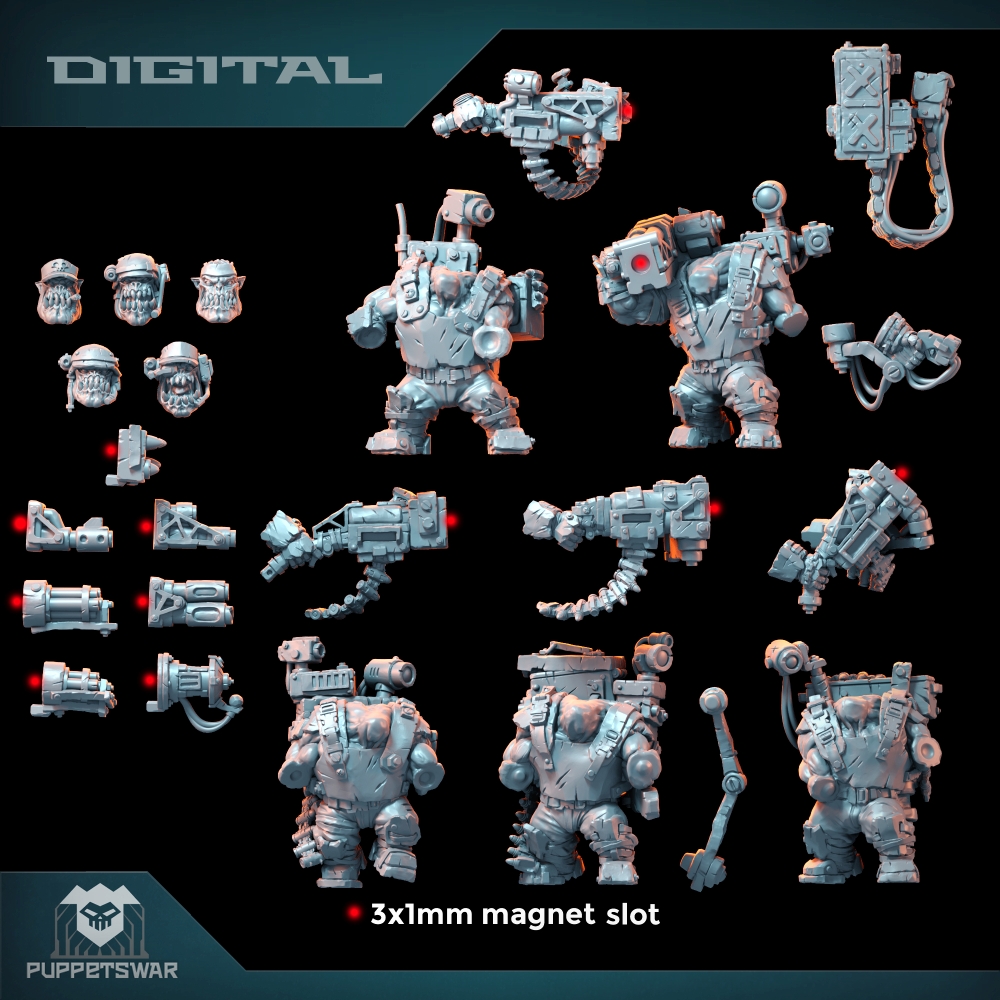 Orc Ultimate Badasses Squad, f – 3D Printing Ideas recenzja i cena