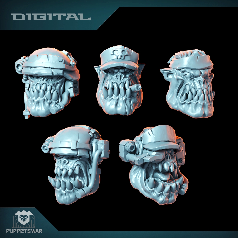 Orc Ultimate Badasses Squad, f – 3D Printing Ideas recenzja i cena
