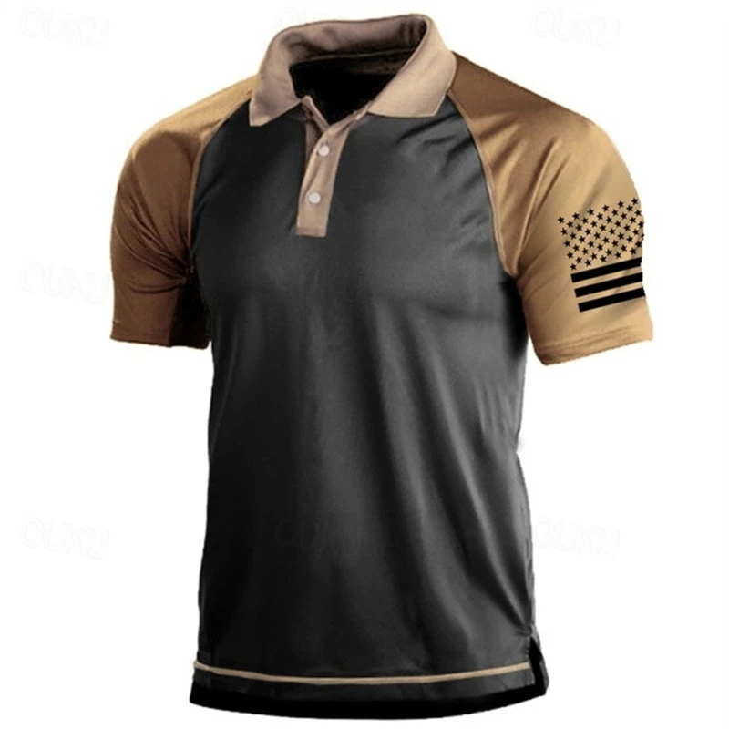 Męska koszulka polo z nadrukie – 3D Printing Usa recenzja i cena