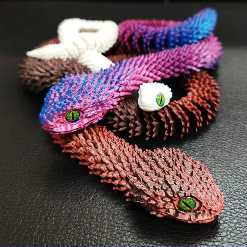 Drukowana w 3D Figurka Węża z  – 3D Printing Ideas recenzja i cena