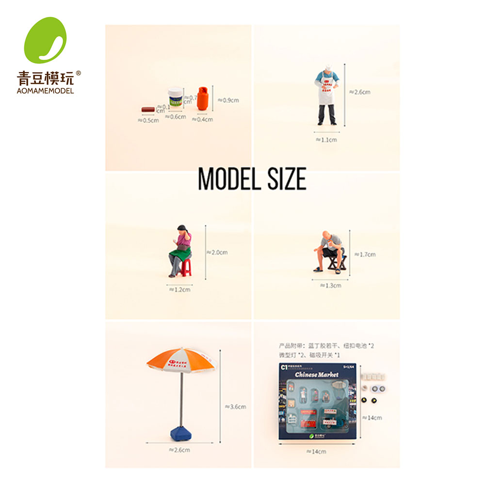1/64 Model nocnego targu - Pre – 3D Printing Ideas recenzja i cena