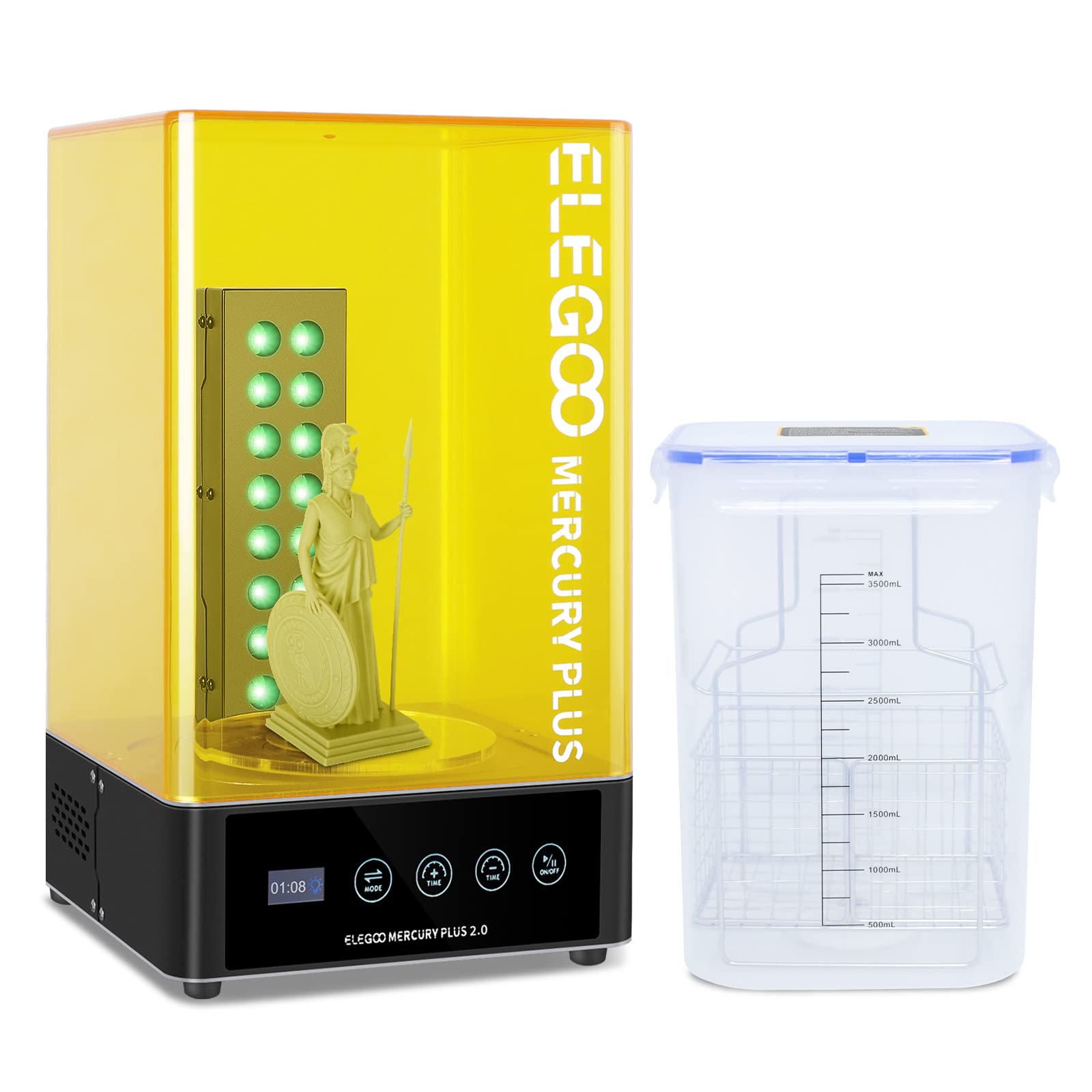ELEGOO Plus 2.0 Stacja do myci – Resin Curing Station recenzja i cena