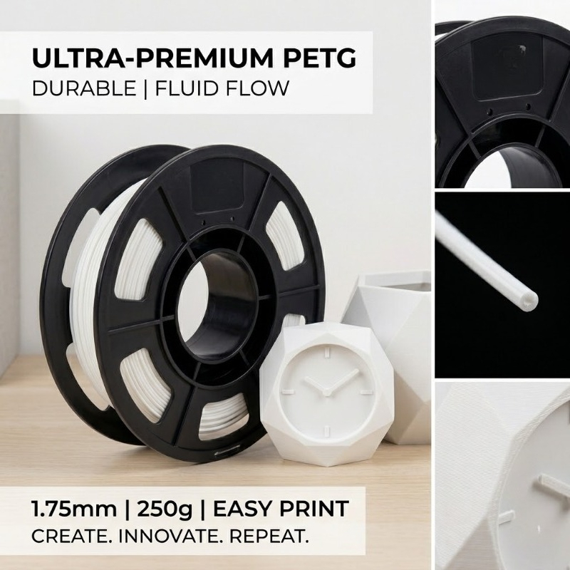 Filament do drukarki 3D PETG b – Tpu Flexible Filament recenzja i cena