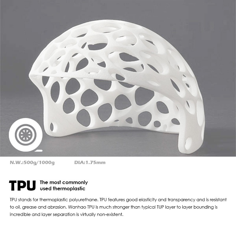 250g 500g 1kg Elastyczny, gięt – Tpu Flexible Filament recenzja i cena