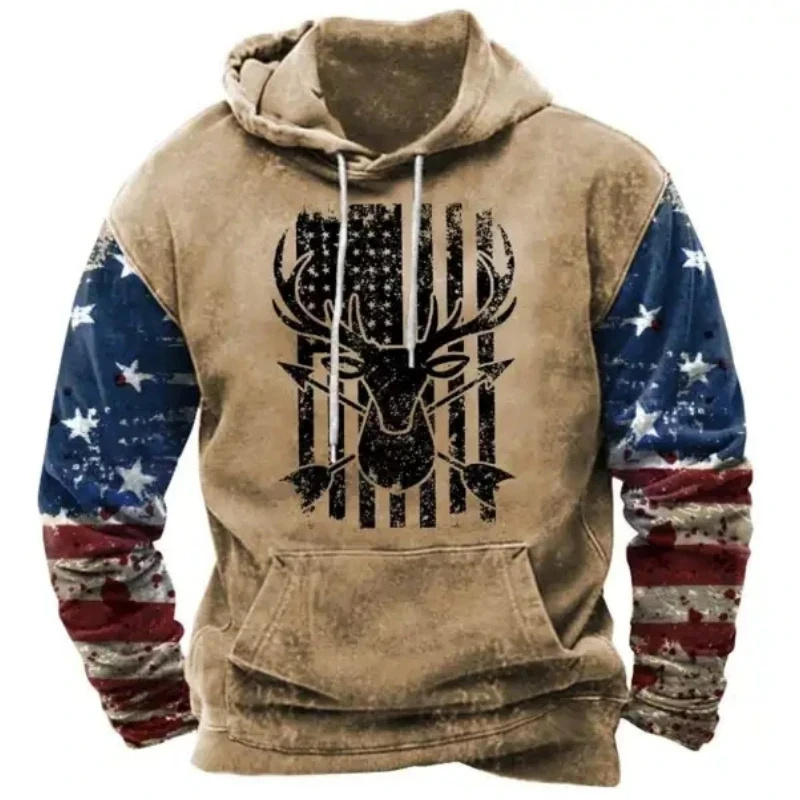 Męskie bluzy z kapturem w styl – 3D Printing Usa recenzja i cena