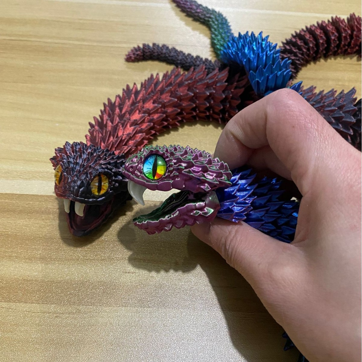 Wąż 3D Drukowany, Ruchomy Wąż  – 3D Printing Orthodontics recenzja i cena