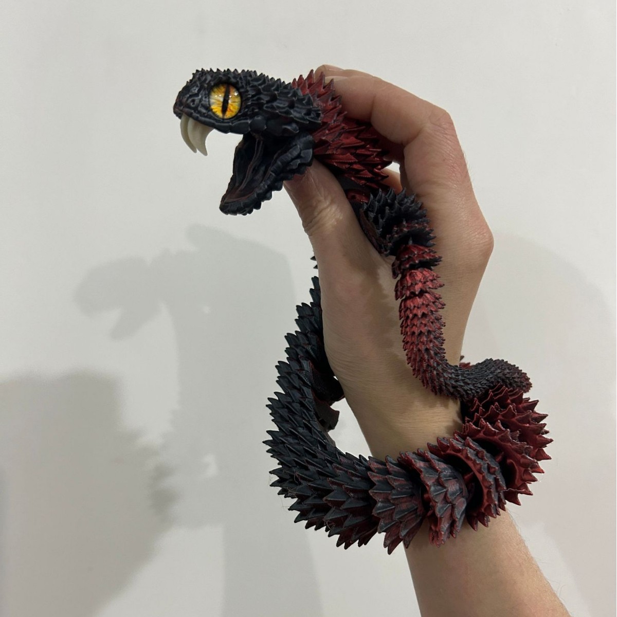Wąż 3D Drukowany, Ruchomy Wąż  – 3D Printing Orthodontics recenzja i cena
